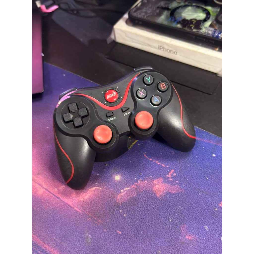 Gamepad X3 Bluetooth Wireless Android Support eFootball PPSSPP AetherSX2 PS2 Bekas Normal