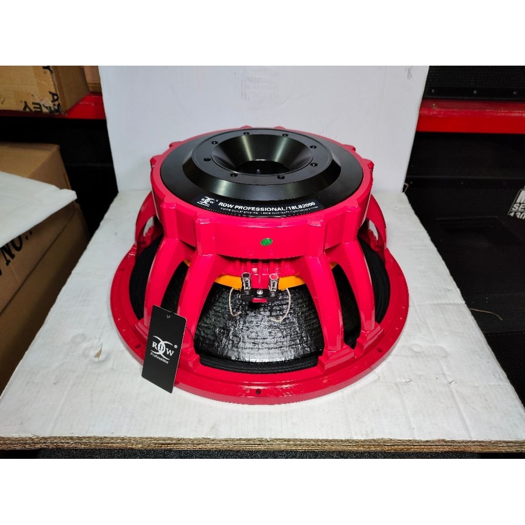 Component Speaker 18 Inch RDW LS2000 Subwoofer Voice Coil 5 Inch Original