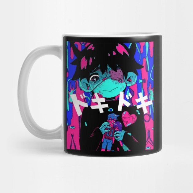 omori omocat - Omori Tea Mug