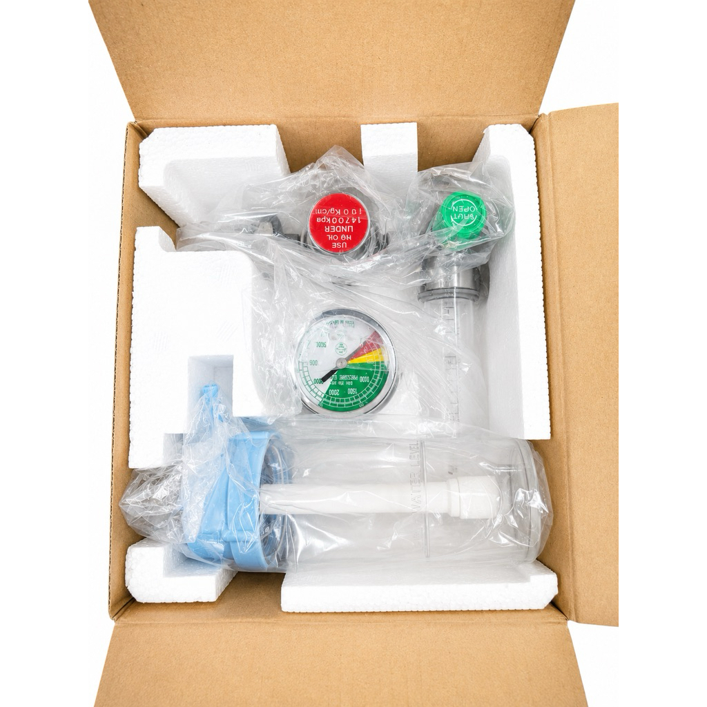 Regulator Oksigen Medis Sharp PS-302 Original Jepang + Humidifier | Medical Oxygen Regulator Made in