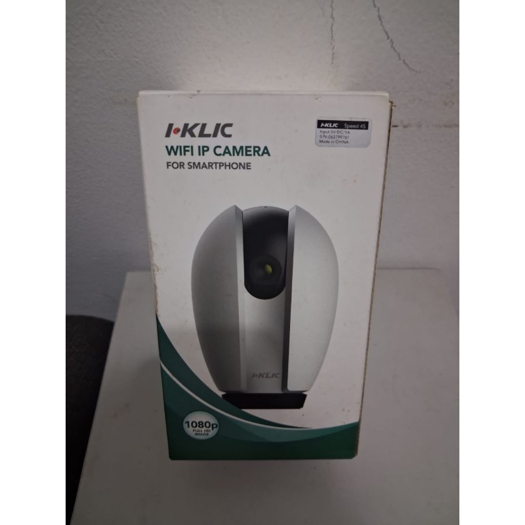 I-Klic WiFi IP Camera (Speed 4S 2MP)/ I-Klik IP Camera Pan/Tilt 2Mp 4S / Kamera Pengawas CCTV