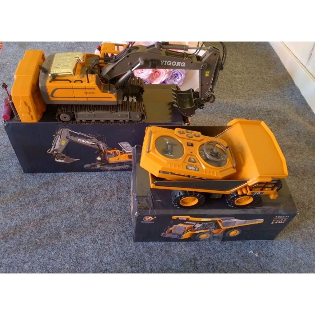 rc excavator yigong