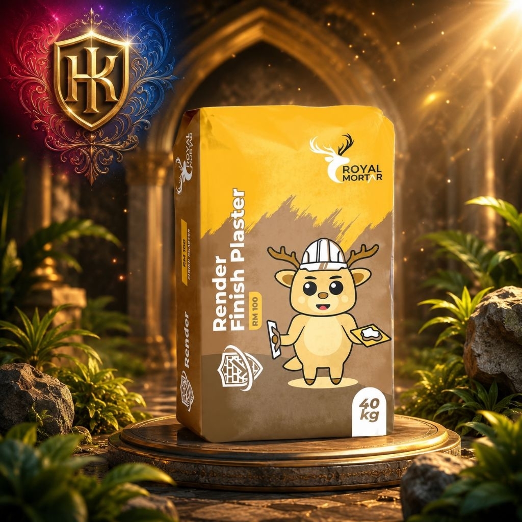 RM 100 | Render | Royal Mortar | Semen InstanROYAL MORTAR RM-100