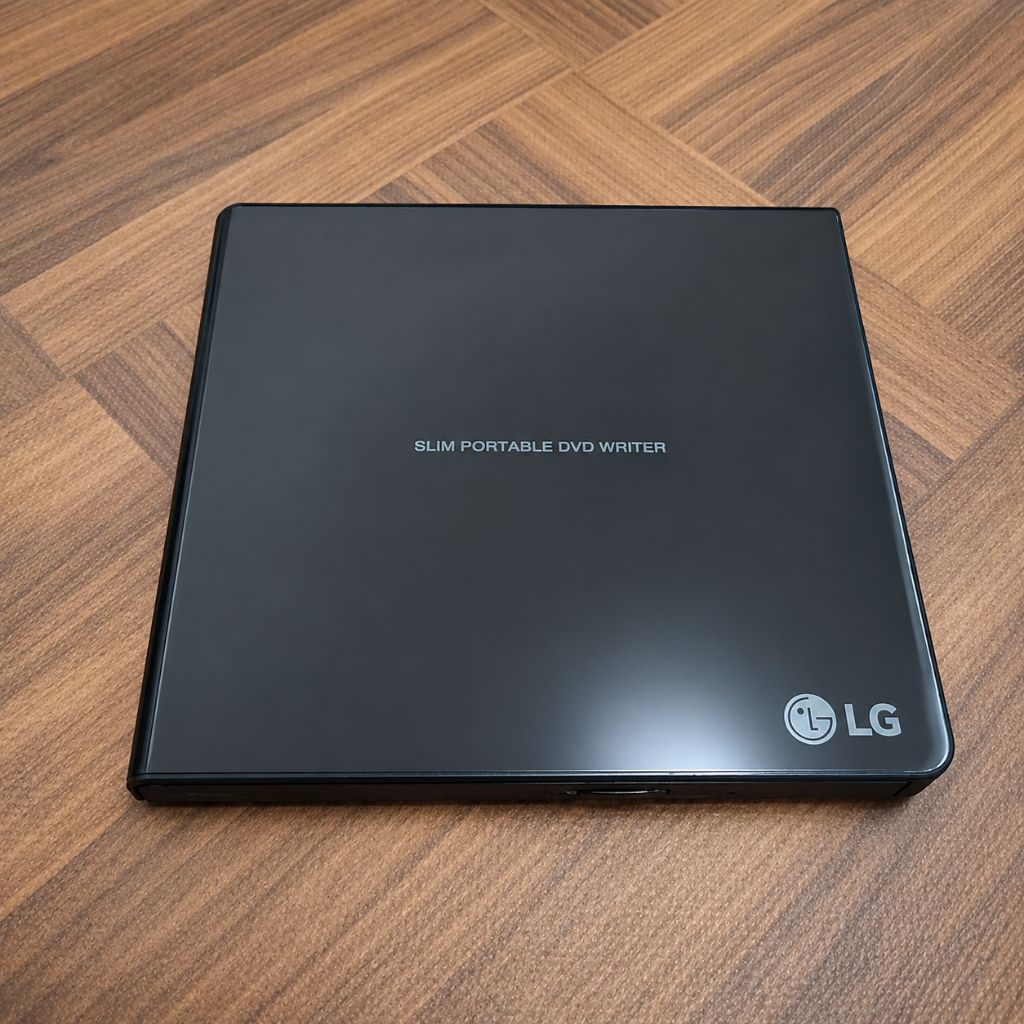 Ultra Slim Portable DVD Writer External USB Original | Second Like New | Plug & Play