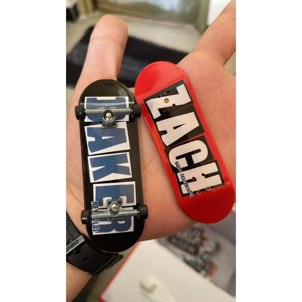 Tech Deck Baker and Zach fingerboard