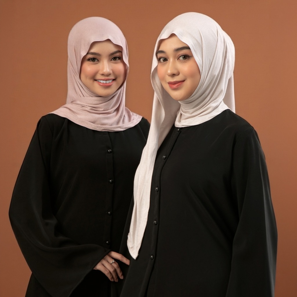 Lozy Hijab - Multiway Easy Scarf (Arabian Shawl Instan Mleyot Bahan Viscose Rayon)