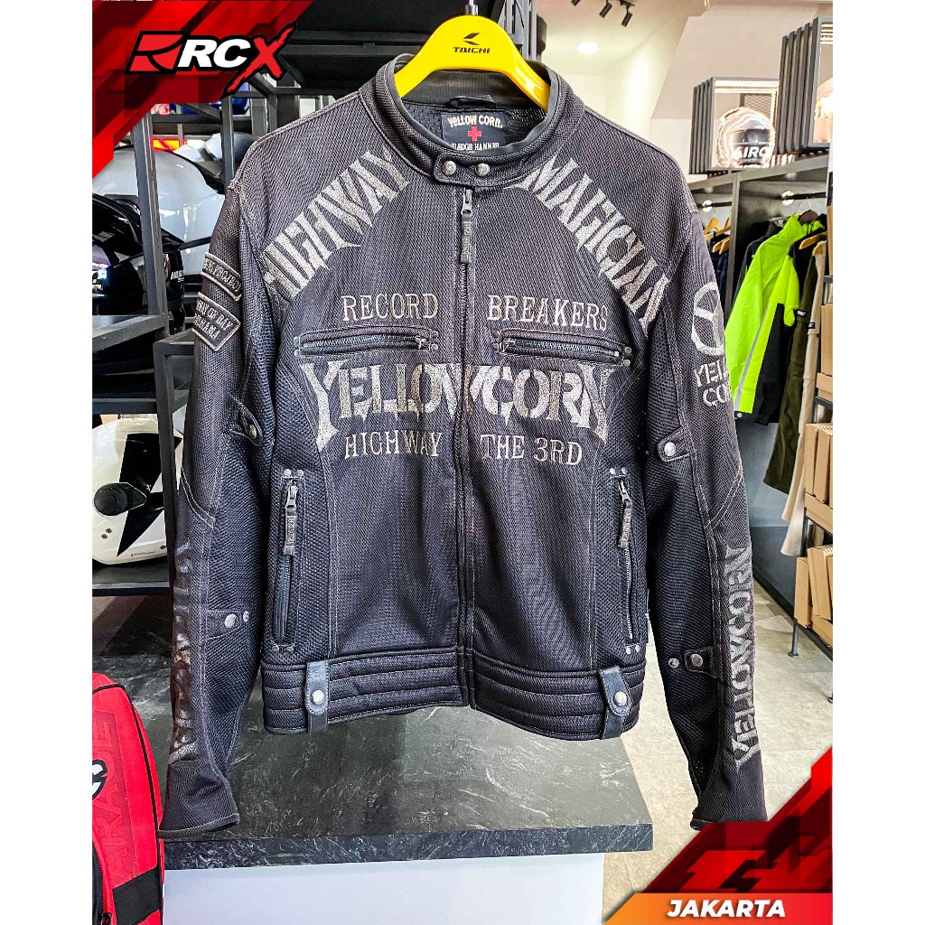 Jacket Yellow Corn YB-0105 Black Gold Original Second 2nd Bekas RCX