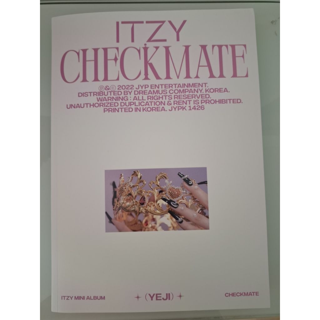 {UNSEALED} ITZY ALBUM CHECKMATE Regular ver YEJI