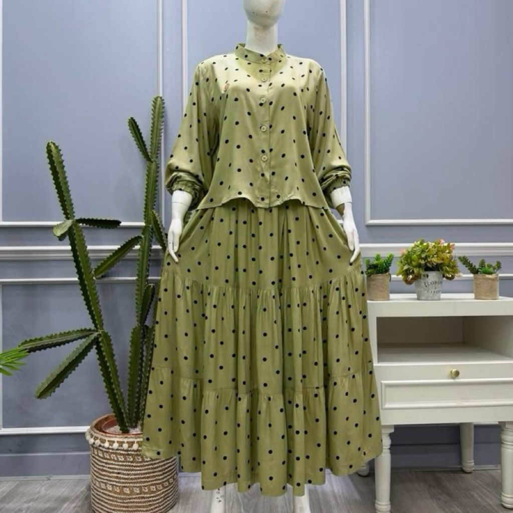 SET ROK POLKA SALVINA YS RAYON LUNA TERBARU (KHALIZA)