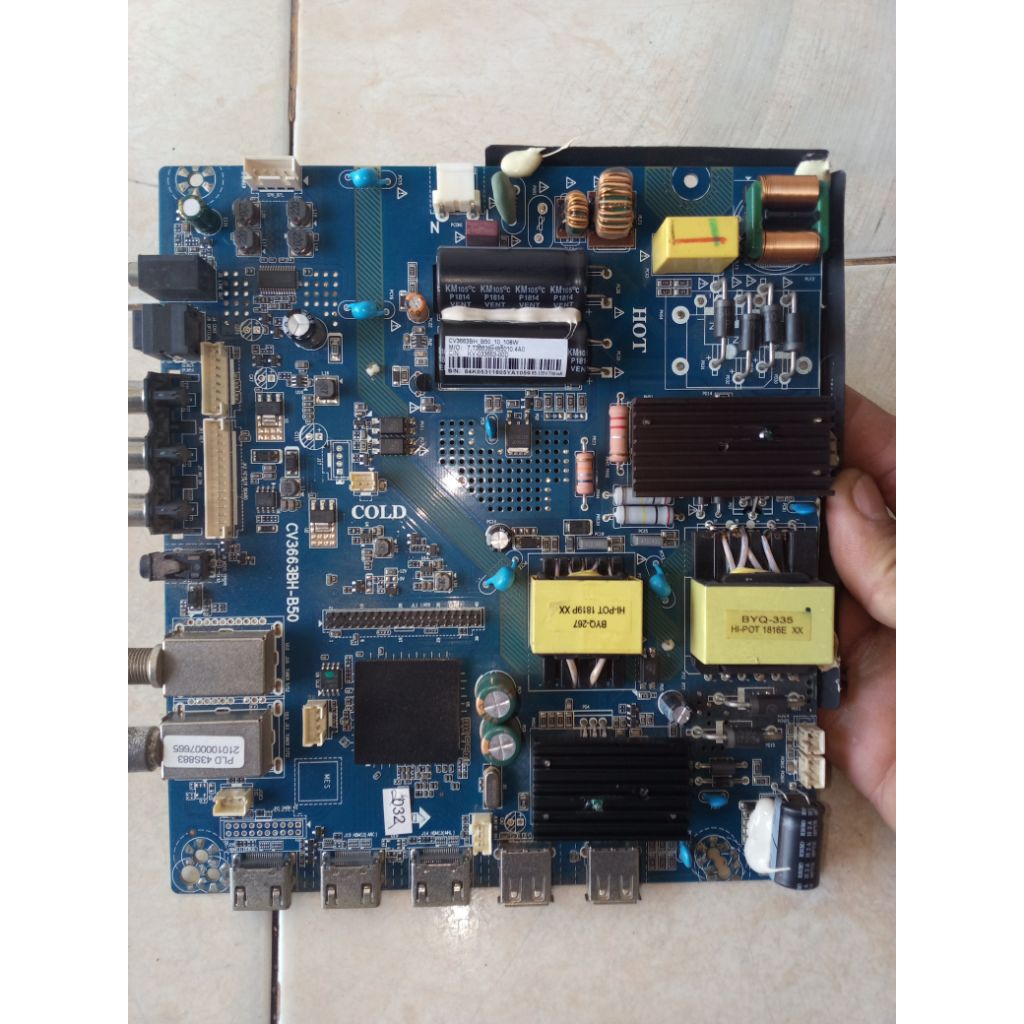 mb mainboard tv Polytron PLD43S883 PLD 43S883