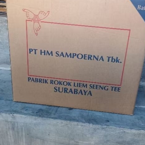 kardus bekas Sampoerna Sam sue