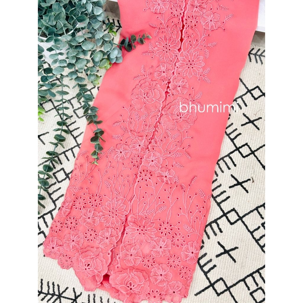 kain sifon/kain kebaya/kain sifon bordir