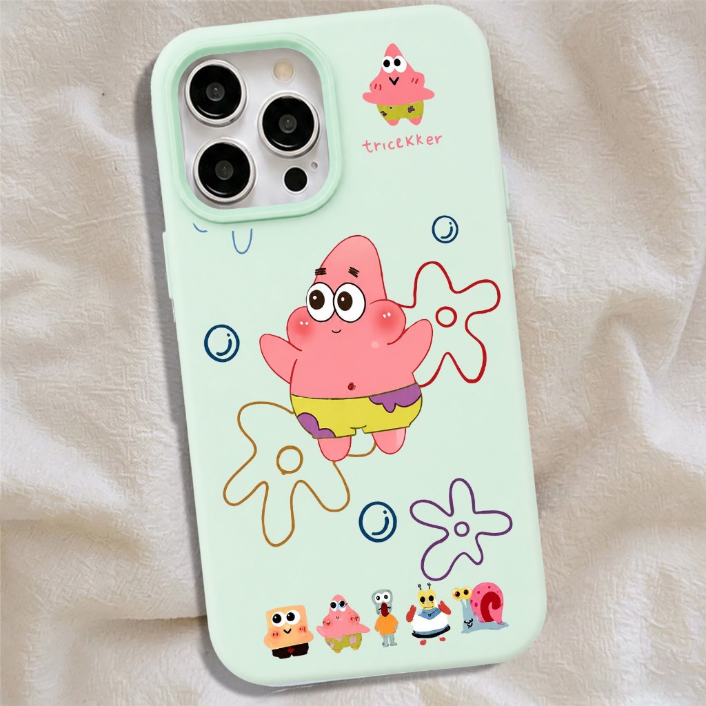 Case Samsung A35 A36 A37 A50 A50S A30S A51 A52 A53 A54 A55 A56 A57 S24 S26 ultra Patrick Star Cute W
