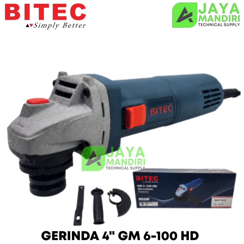 Mesin Gerinda 4 inch BITEC GM 6-100 HD Bitec GM6-100 Kualitas Heavy Duty
