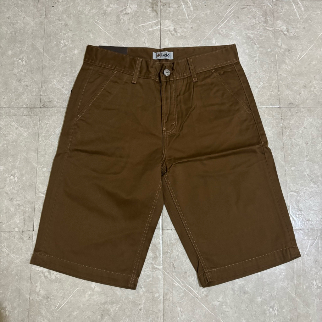 celana pendek Chinos lois pria original CDP237BR