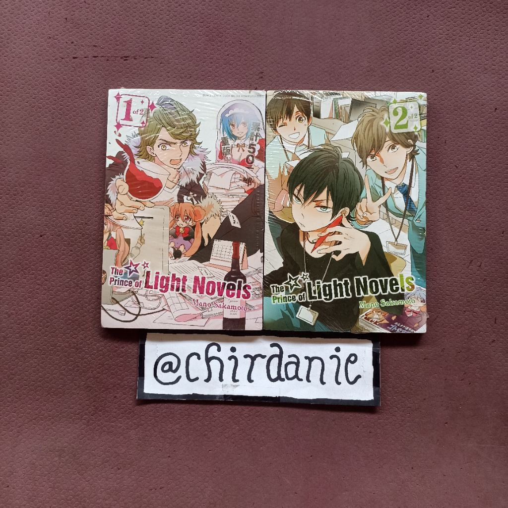 Komik THE PRINCE OF LIGHT NOVEL - Mano Sakamoto 1-2 Tamat