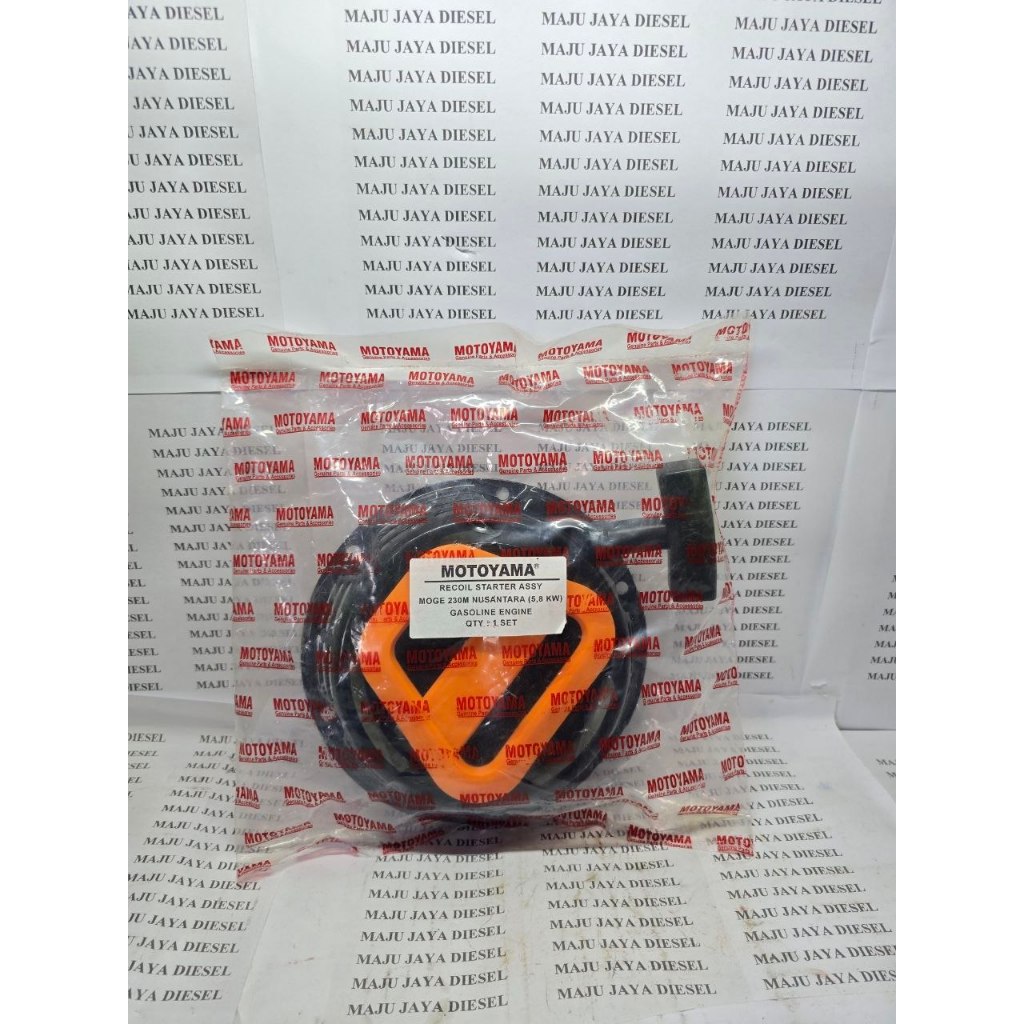Recoil Starter / Tarikan / Engkolan / Starter / Otomatis Mesin GX230 Motoyama Nusantara Moge