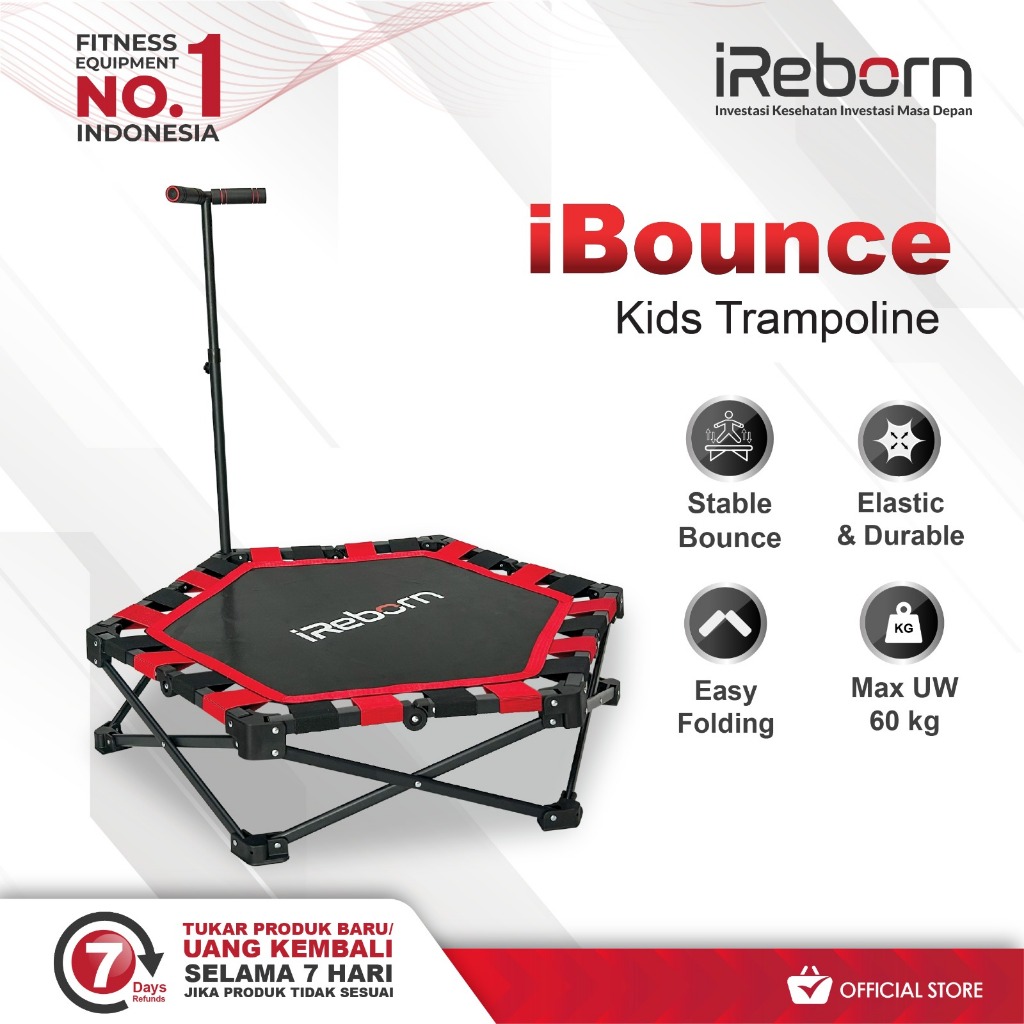 iReborn - iBounce Folding Trampoline (Official Shop)