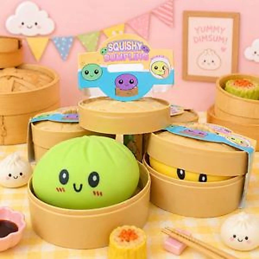 Squishy Dumpling Squishy Mesh Ball Bola Anti Stress Squish ball YB-0453