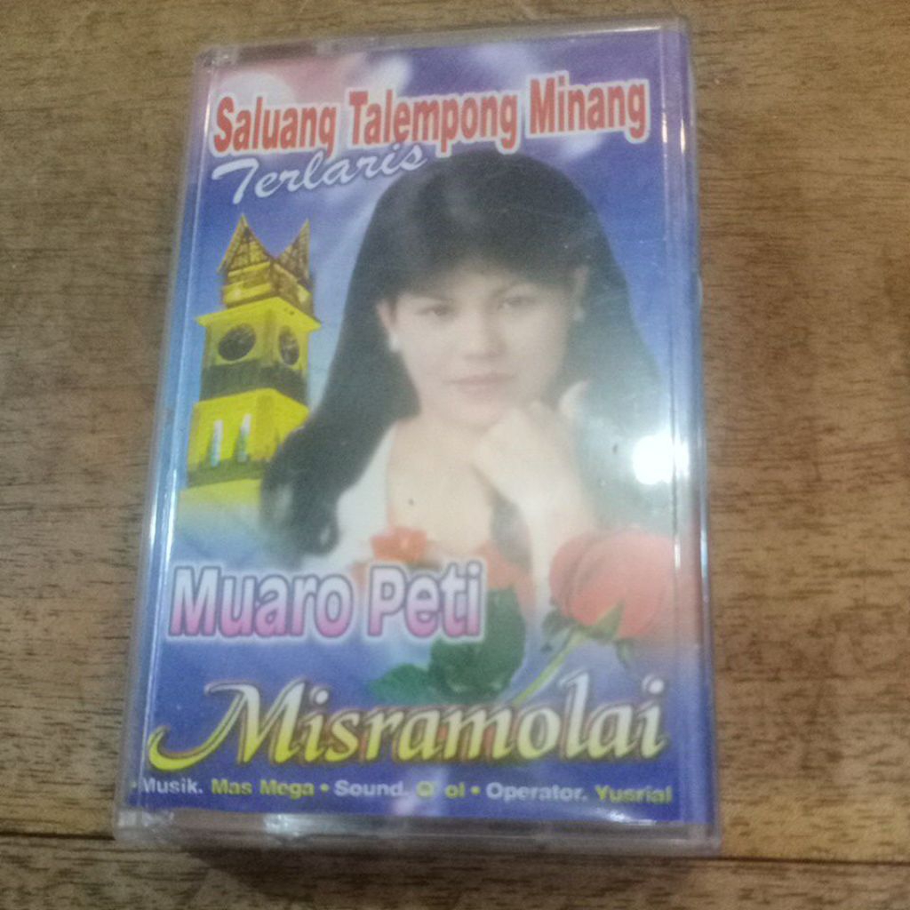 kaset pita misramolai muaro peti saluang talempong  produksi minang record