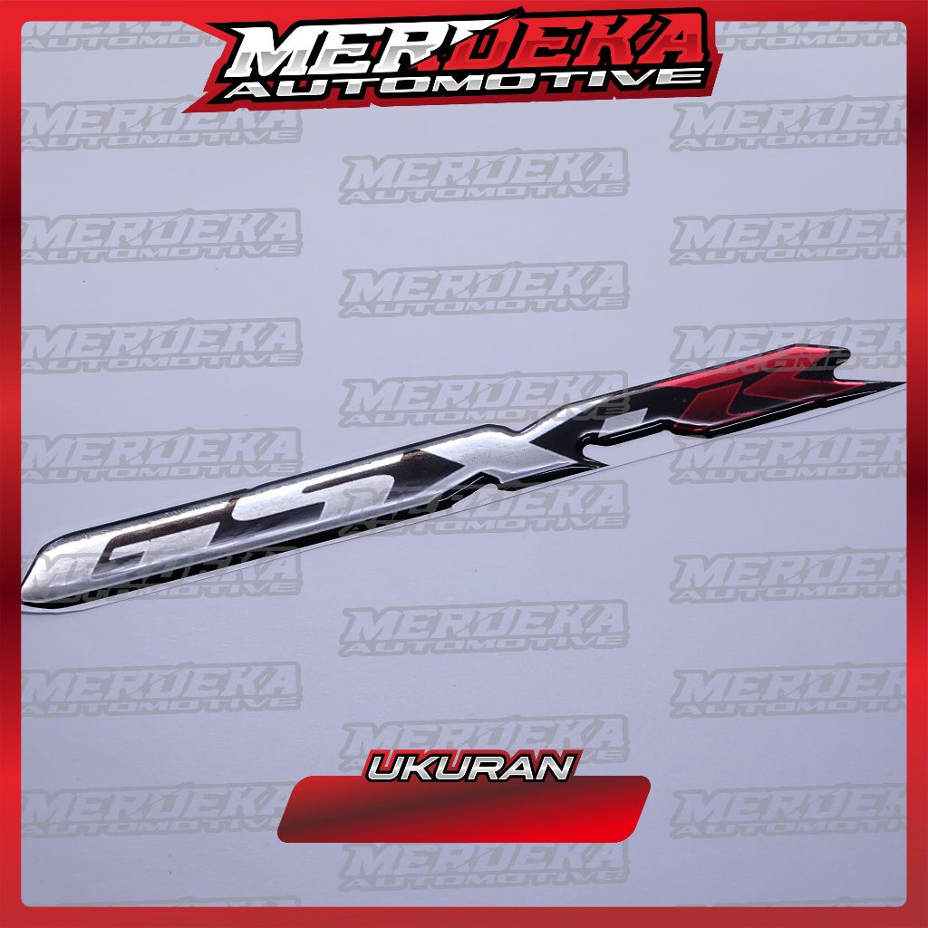 Emblem suzuki gsx 150 / emblem timbul suzuki gsx r 150 / emblem titanium suzuki gsx / emblem suzuki 