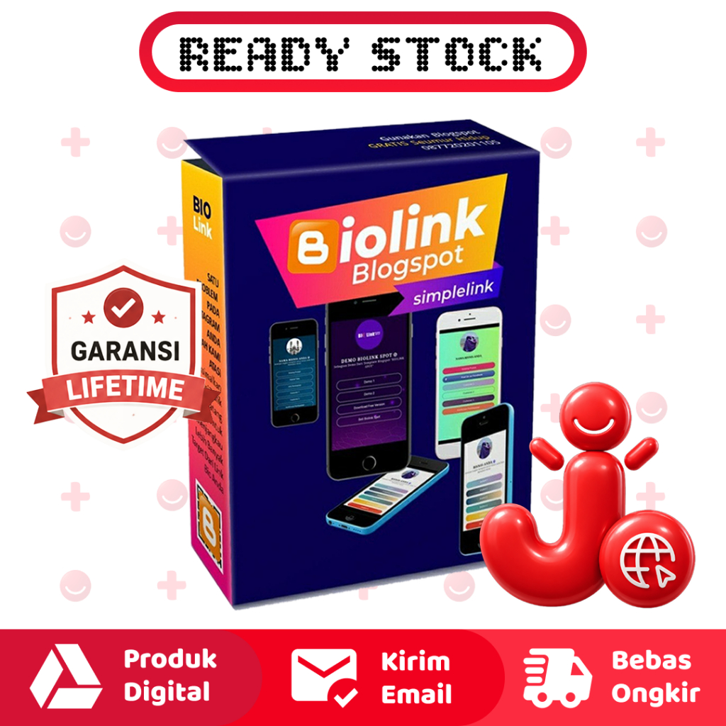 BIOLINKSPOT TEMPLATE BIOLINK UNTUK BLOGGER BLOGSPOT