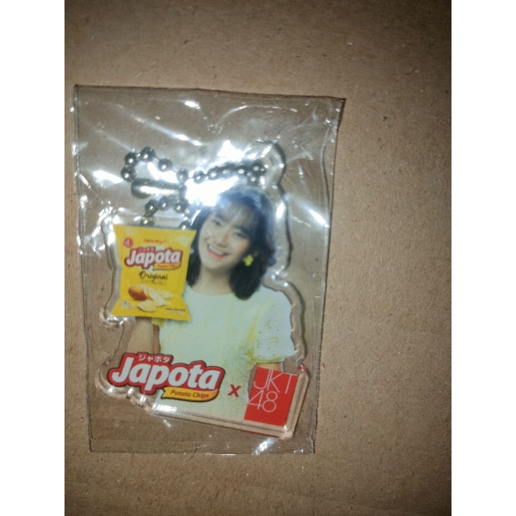 gantungan kunci japota x JKT48 (Freya) stock terbatas