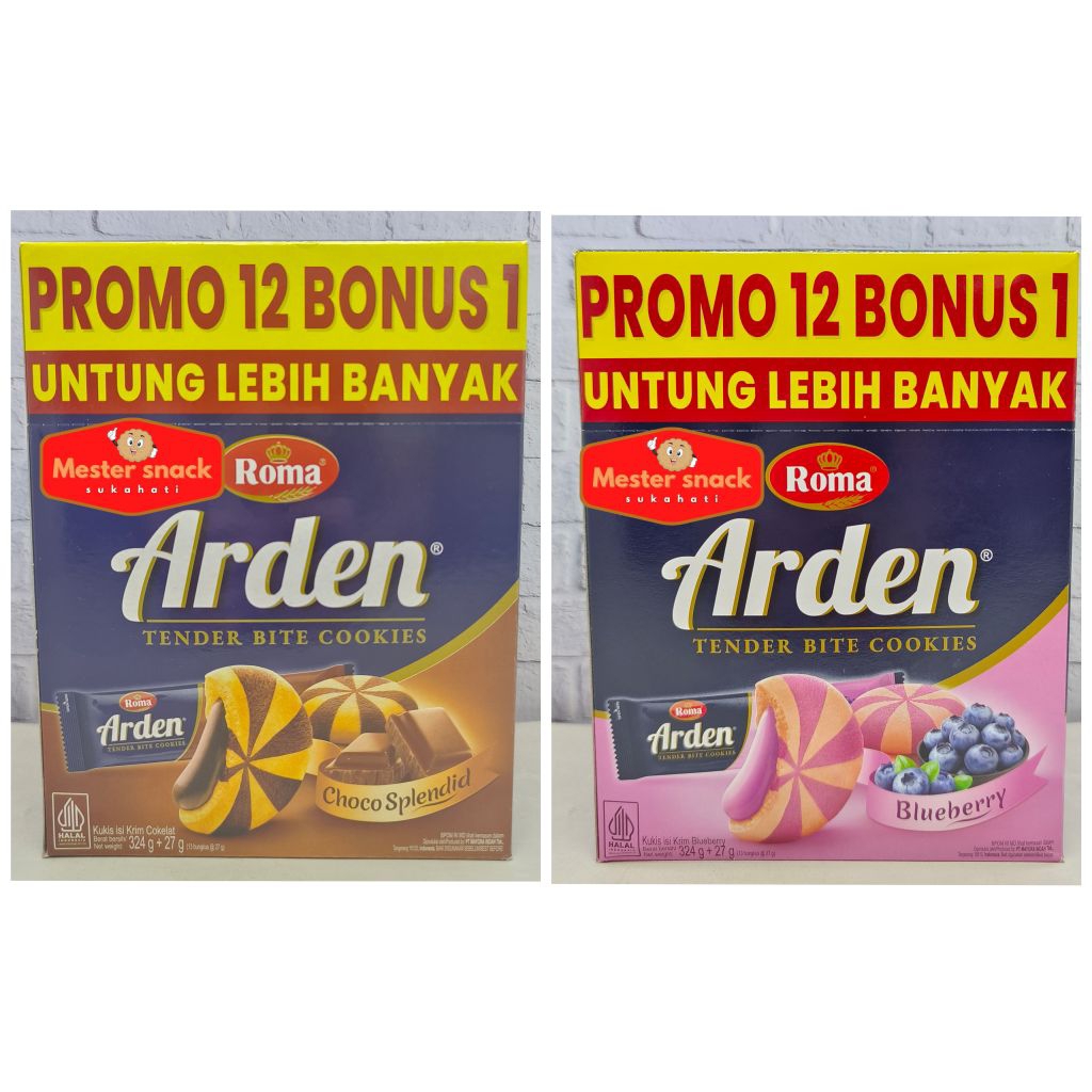 Roma Arden | Biskuit Arden | Biskuit Roma Arden Cokelat
