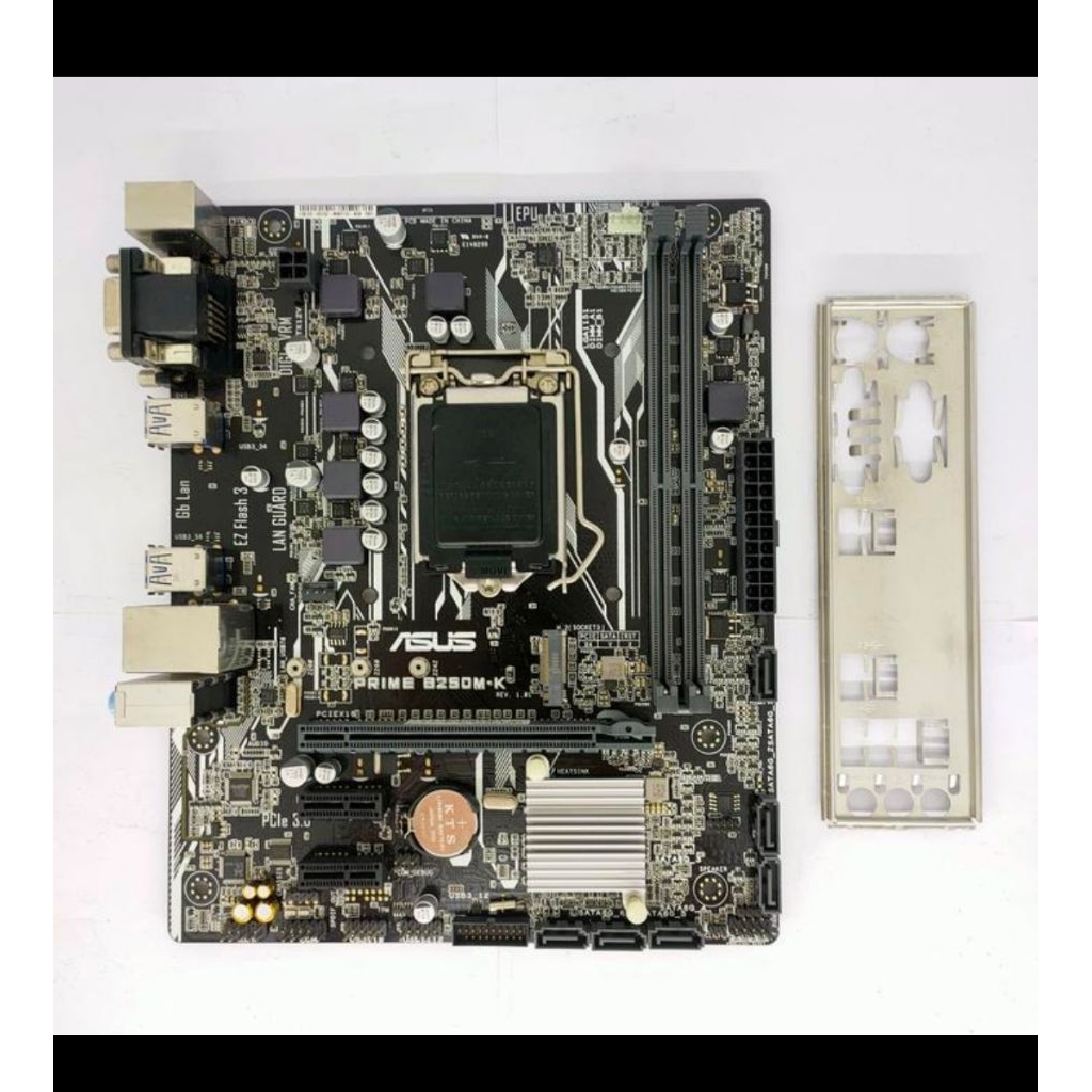 Motherboard ASUS B250 LGA 1151 DDR4 Gen 6 & Gen 7 (ASUS Prime B250M-K) - Kondisi Minus
