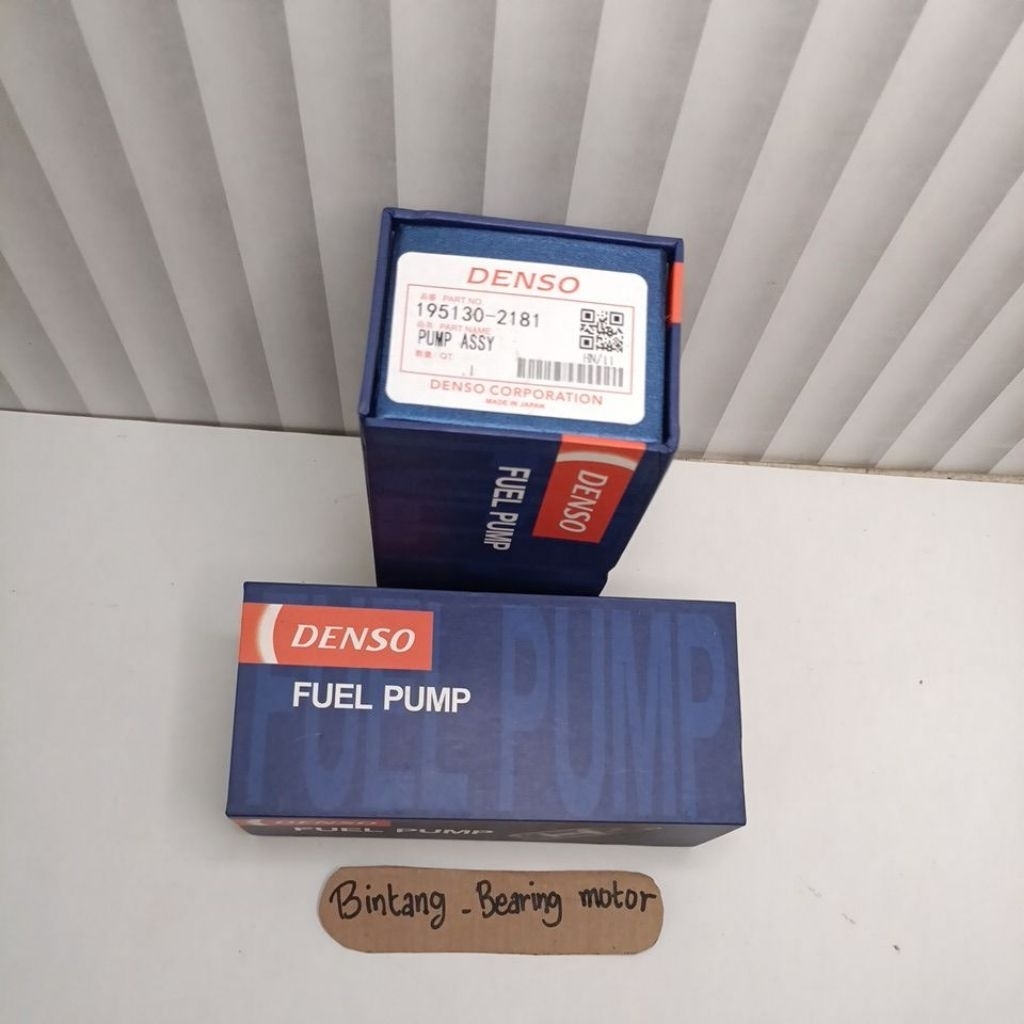 DENSO FUEL PUMP POMPA BENSIN MOBIL AVANZA 195130-2181