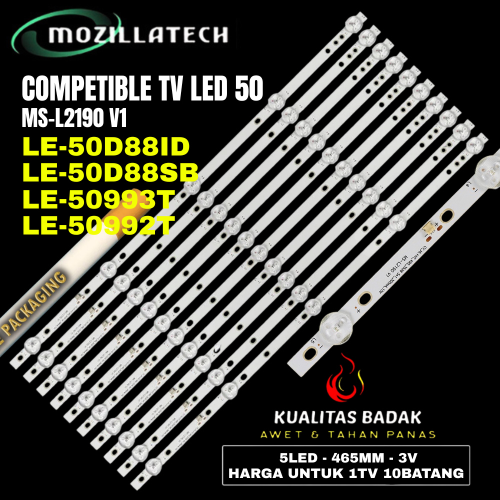 BACKLIGHT AKARI 50  LE-50D88 LE-50D88ID LE-50D88SB 50D88 50D88ID 50D88SB LE50D88ID MS-L2190 V1