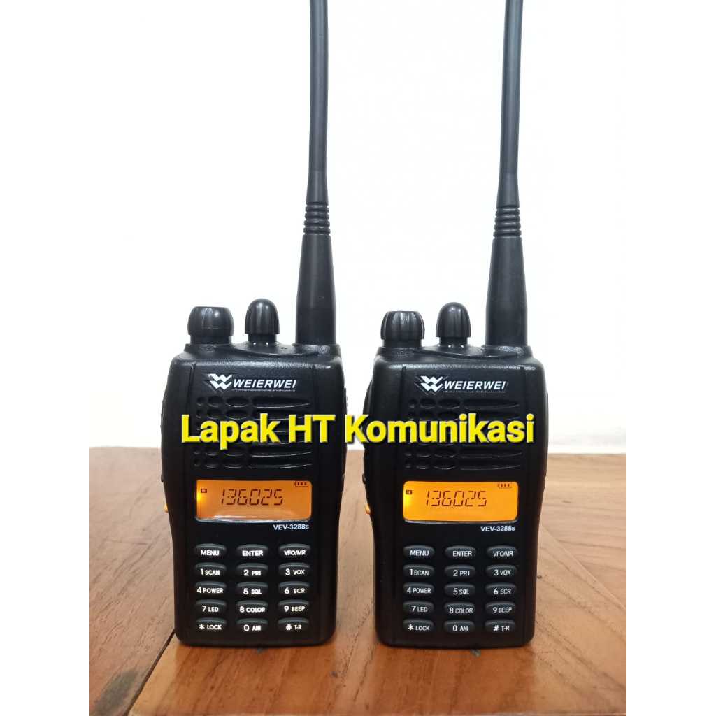 HT Weierwei 3288s VHF 136-174MHz Second Ori 3288s bekas 3288s seken Mulus