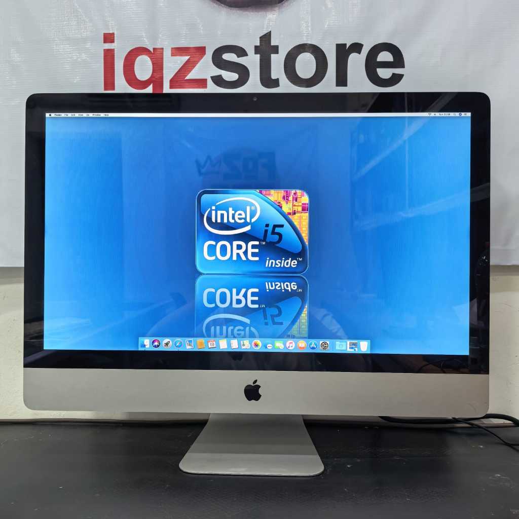 PC AIO IMAC 27 INCH MID 2011 CORE I5 4/1000  MULUS NO MINUS SIAP EDITING