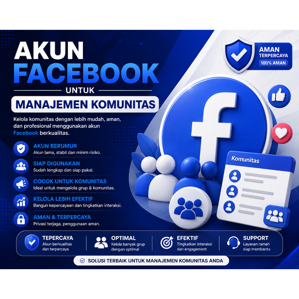 Akun Facebook Khusus SPAM ADS DLL