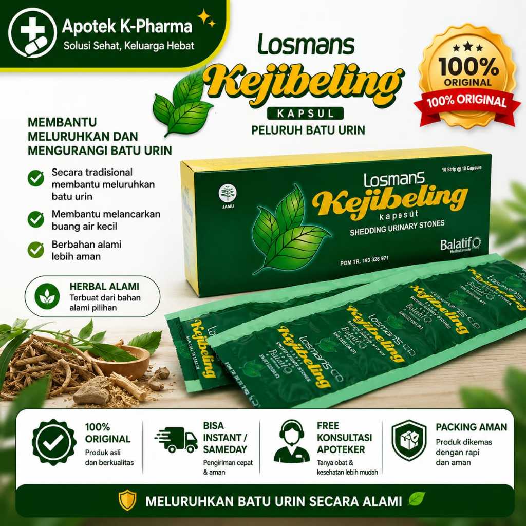 Keji Beling Strip Isi 10 Tablet Obat Original