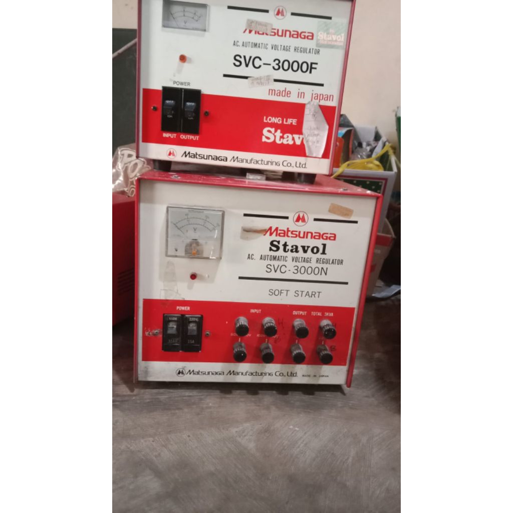 Stabilizer/Stavolt Matsunaga Original Japan SVC 3000Va