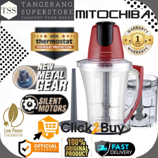FOOD CHOPPER MITOCHIBA CH-100 CH100 CH 100 STEEL BLADE MITOCHIBA CHOPPER SUPER LOW WATT MITOCHIBA CH