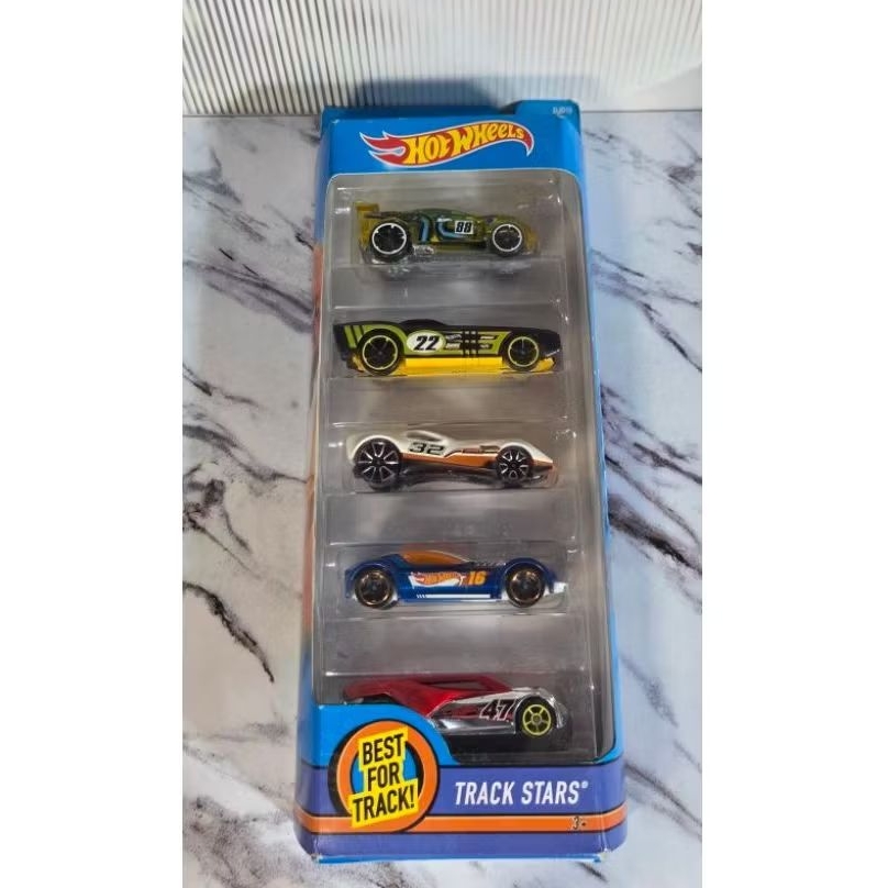 HOT WHEELS TRACK STARS 5 PACK