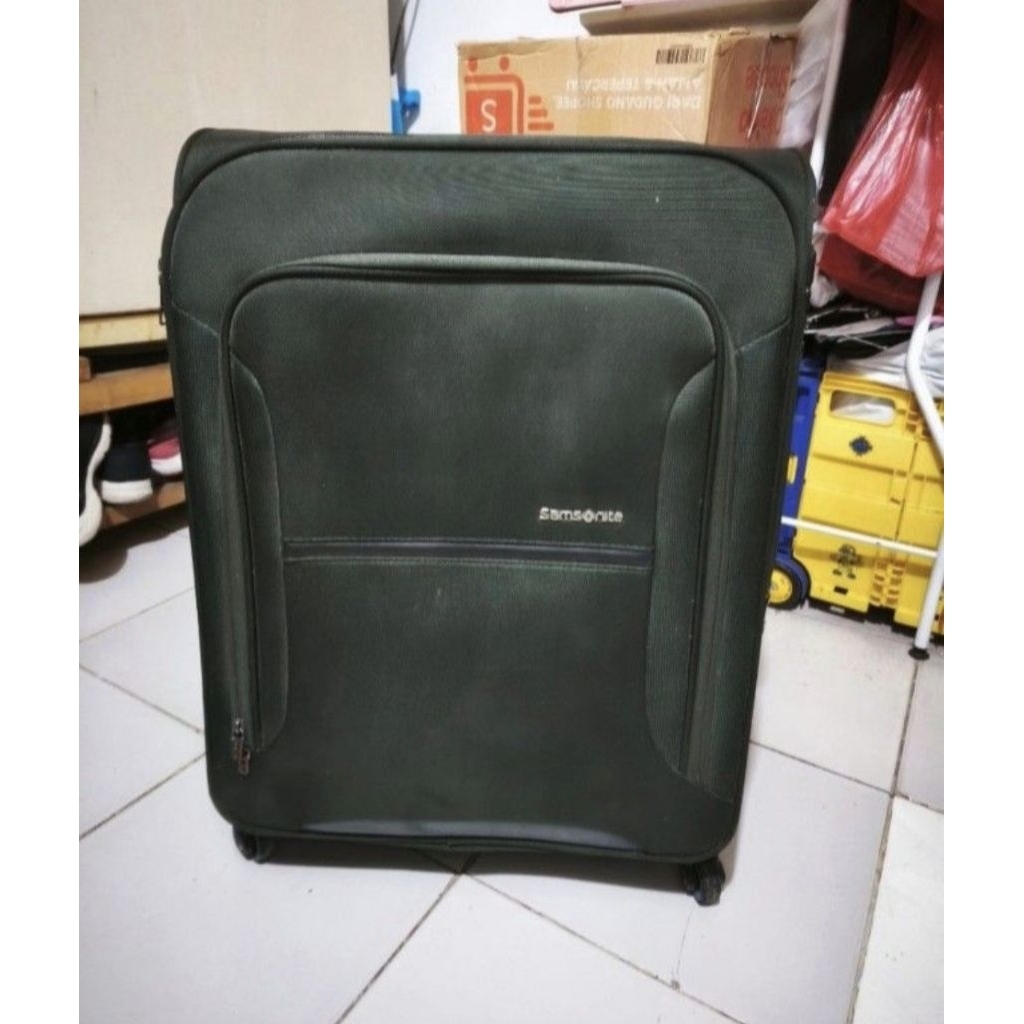 koper bagasi 24 inch original Samsonite green