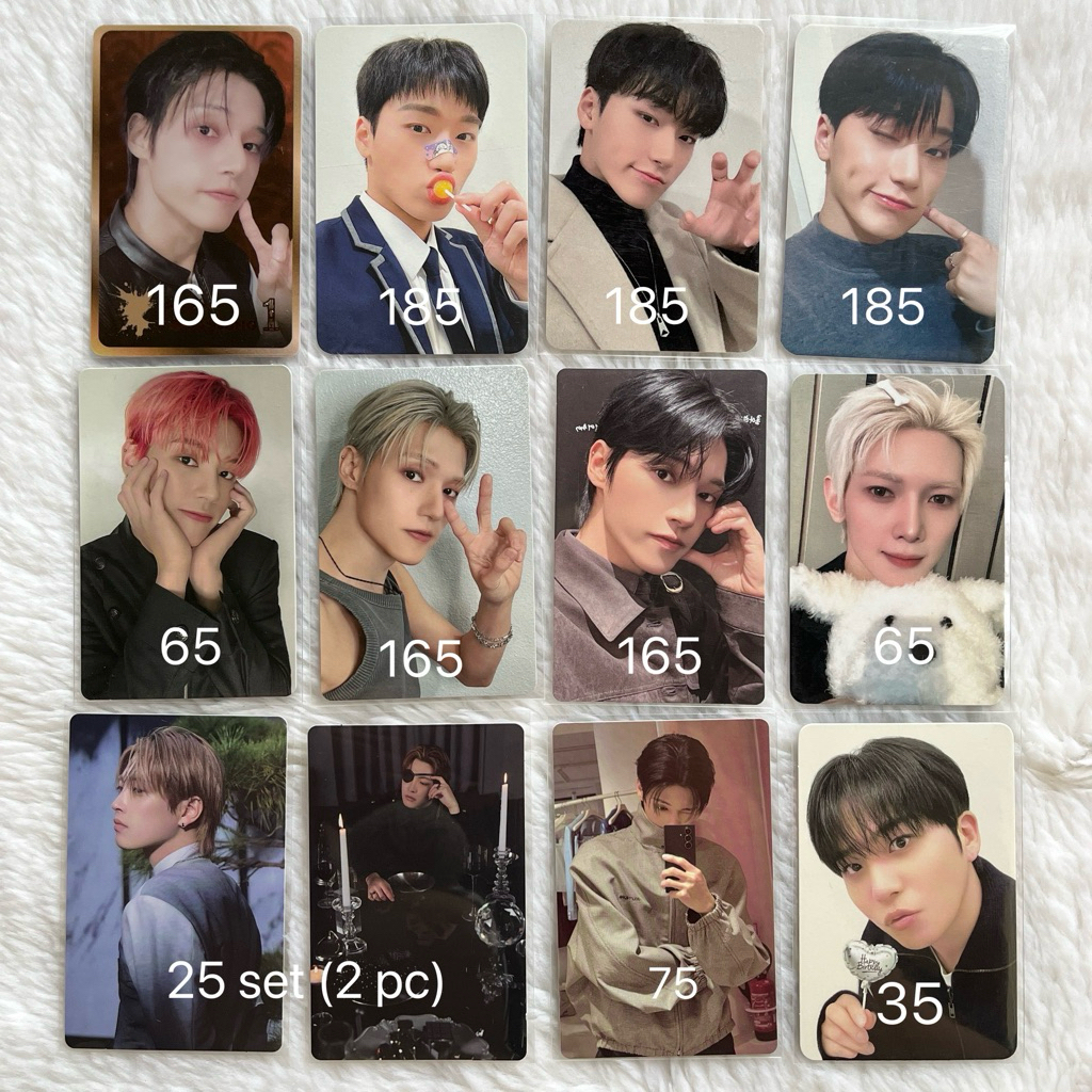 ATEEZ official photocard wooyoung san yeosang hongjoong yeosang jongho higher adrenaline gh4 golden 