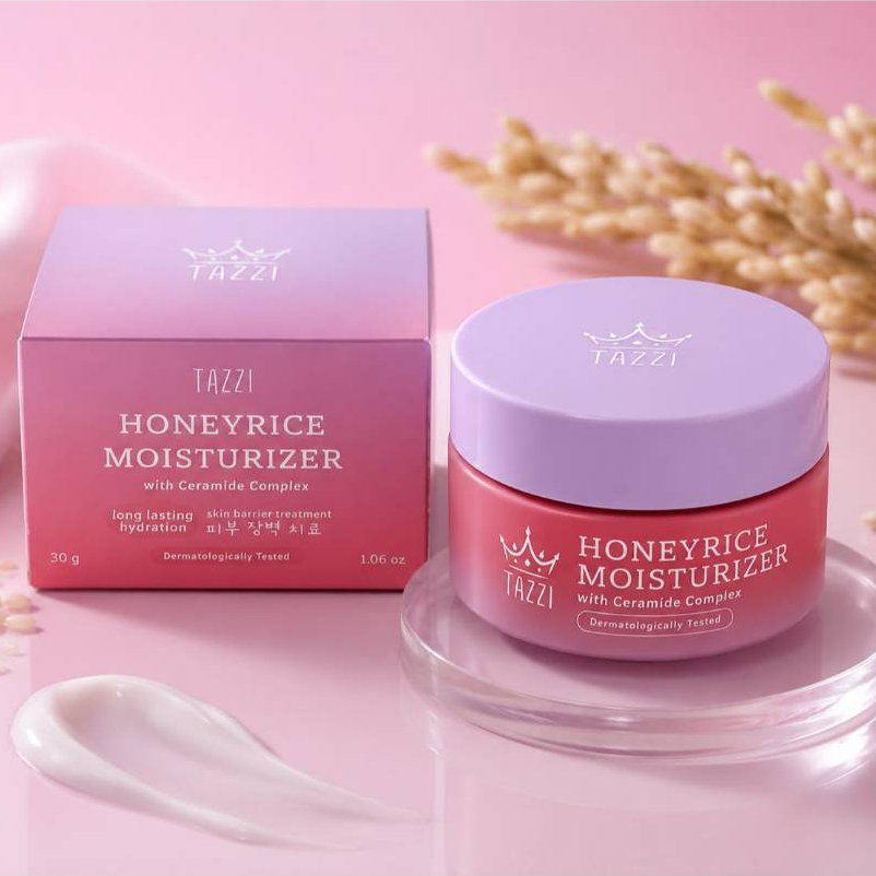 1 pcs Honeyrice Moisturizer with Ceramide Complex Tazzi