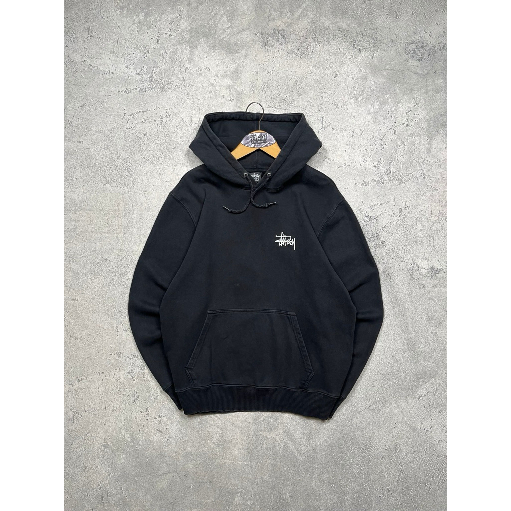 Hoodie Stussy Basic Black