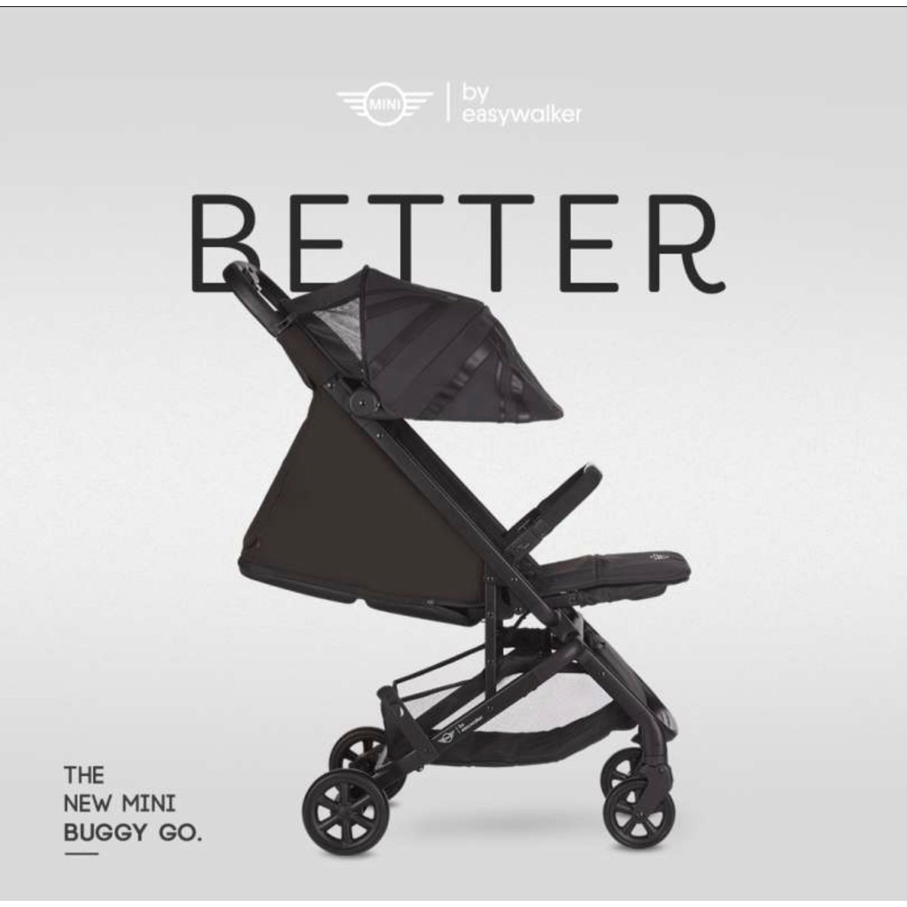 Easywalker MINI Buggy GO Oxford Black PL Preloved