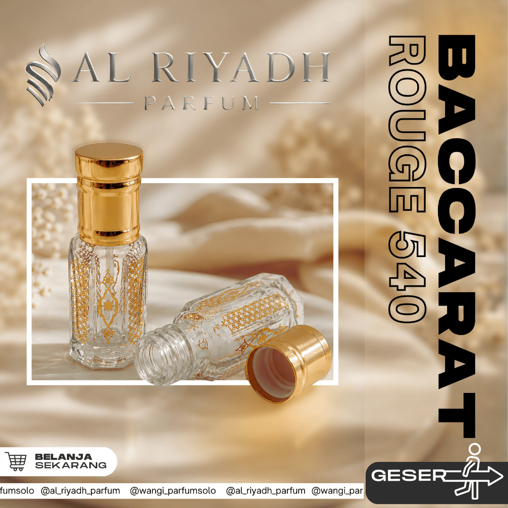AL RIYADH BACCARAT BIBIT MURNI PARFUM COLET