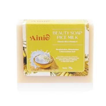 AINIE Body Soap Sabun Batang Rice Milk 70GR