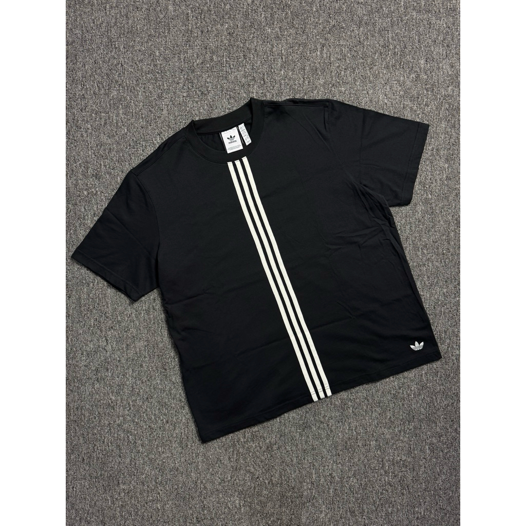 ADIDAS HACK TEE 3-STRIPES BLACK