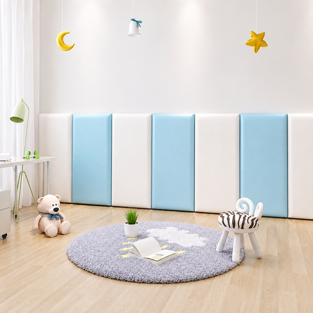 Headboard - busa pengaman dinding - wallpaper busa - sandaran springbed - busa pelapis dinding - dek
