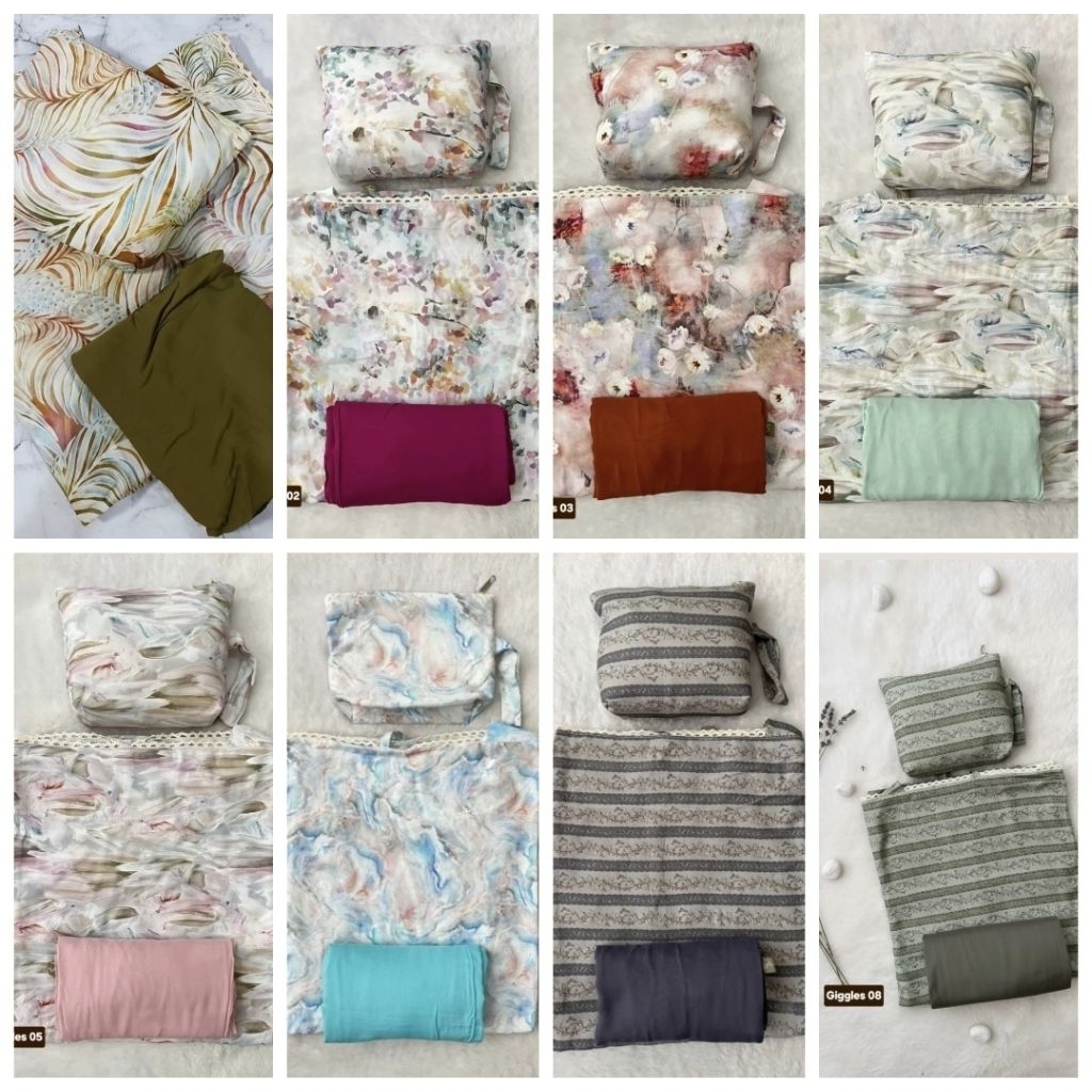 MUKENA TRAVEL RAYON GIGGLES
