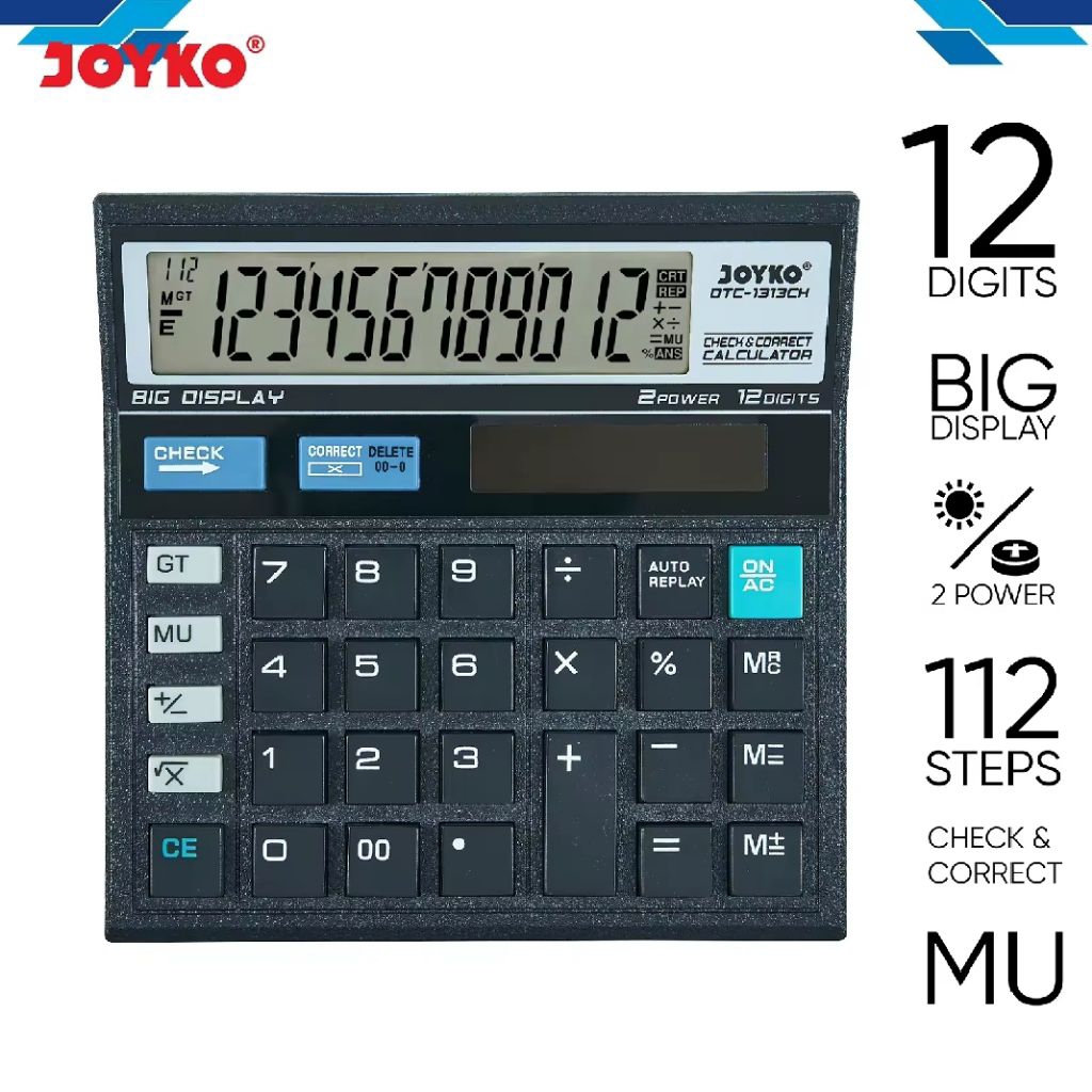 Kalkulator Joyko 12 Digit DTC-1313CH