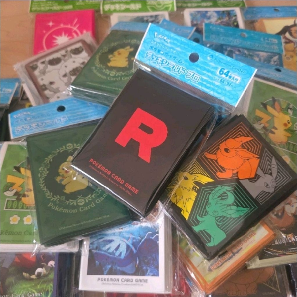 pokemon sleeve original / pokemon tcg sleeve pokemon center and etb